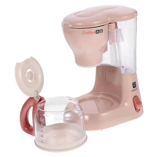 Kisangel Simulación Juguetes Eléctricos Cafetera Máquina De Café Juguete Electrodomésticos De Cocina Electrodomésticos De Cocina para Accesorios De Cocina De Juguete Juguete De Casita De