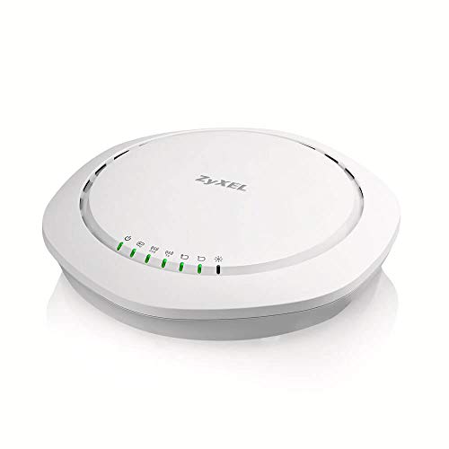ZyXEL WiFi Access Point Dual Band 802.11ac PoE [2x2] with Smart Antenna for High-Density Environments [WAC6502D-S]