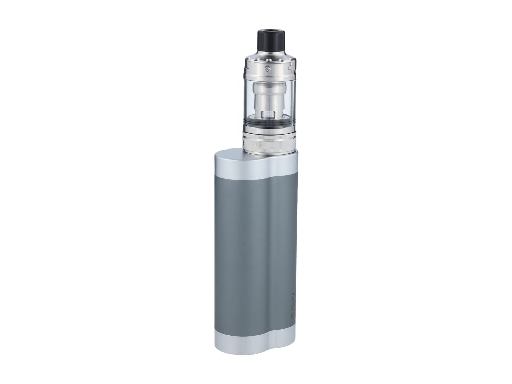 Aspire Zelos X E Zigarette | bis 80 Watt Ausgangsleistung | Verschiedene Dampfmodi | 3 ml Tankvolumen | Zwei Verdampferköpfe enthalten | Farbe: Gunmetal