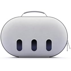 Maletas Mejores AUBIKA Funda para Meta Quest 3, Estuche Rígido para Oculus Quest 3 Accesorios, Compatible con Quest 2/Pico 4 Headset, Viaje y Almacenamiento - Gery