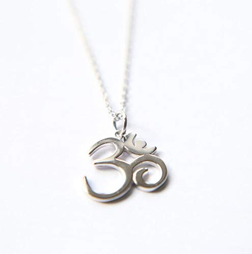 Collier femme yoga en argent sterling 925 idée cadeau symbole bien-être étincelant - 5