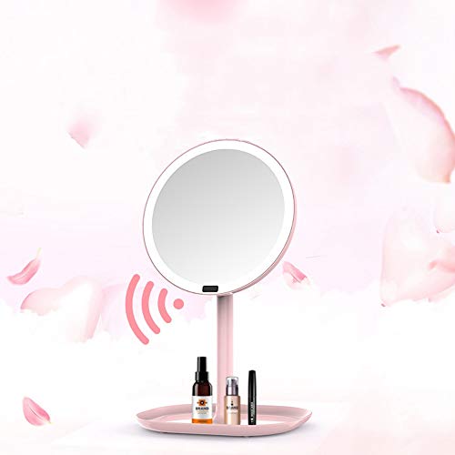 Miroir maquillage LED capteur de corps pour coiffeuse