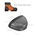 1 Pair Steel Toe Guards for Work Shoes: Steel Toe Work Shoes Cover Safety Shoe Toe Caps For Men Women(suit for 7 US Size)