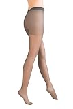Gabriella Classic 20 DEN | Strumpfhosen für Damen | Einfarbige Feinstrumpfhose | Klassische Damenstrumpfhose | Nero S