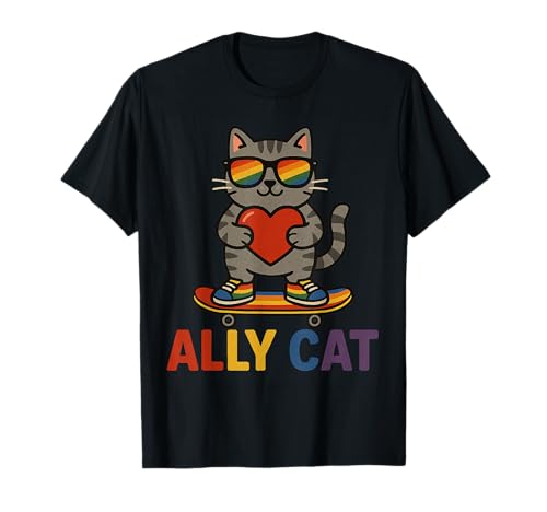 Ally Cat Pride C{[tbO LGBTQ XP[g{[h 킢L TVc