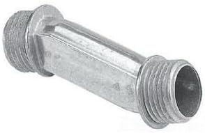 C44 Die Cast Zinc Offset Conduit Nipple 1-1/4 Inch x 2.88 Inch