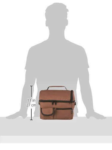 PuTwo Borsa Termica Borsa Pranzo con Tracolla