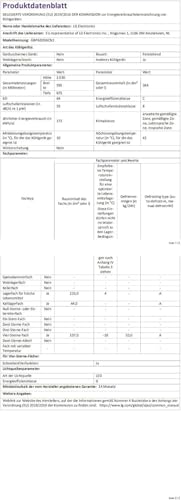 Foto von LG GBP62DSNCN1, Klasse C, 384 L, Kühl-/ Gefrierkombination, Frische Features, Kühlschrank mit Gefrierfach und Innendisplay, DoorCooling+, LINEARCooling, 59,5 x 203 x 67,5 cm ꟷ Dark Graphite