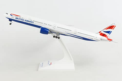 Daron Skymarks British Airways 777-300Er 1/200 With Gear Model Kit , White #TOP3