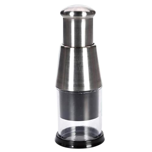 Hachoir A Ail Manuel - Presse-ail Multifonction | Acier Inoxydable Coupe-ail Manuel | Ecrase-ail Pour Hacher L'ail, Trancher Poi