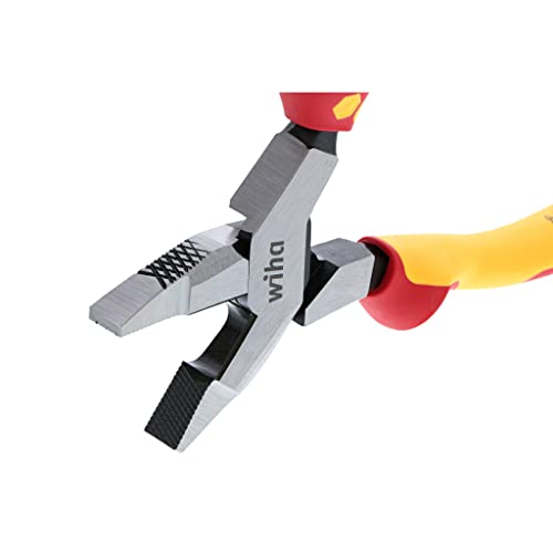 Wiha 32968 3 Piece Insulated Industrial Grip Pliers And Cutters Set thumb #4