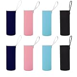 【Material de primera calidad】 La funda de la botella está hecha de neopreno duradero, liviano y cómodo, mantiene la temperatura de bebida y también puede evitar quemarte la mano. Proteja completamente la superficie de su botella de arañazos, raspaduras, extrusión, etc.