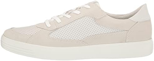 ECCO Men's Soft Classic Retro Sneaker, Shadow White/White/White, 12-12.5 | Image 7