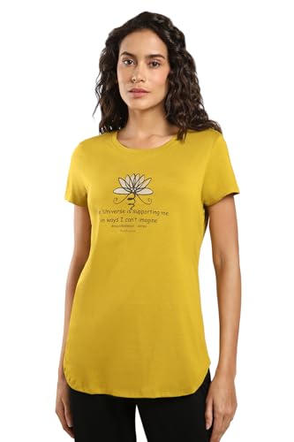 Image of Van Heusen Women's Cotton Regular Fit T-Shirt