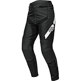 ixs rs-500 1.0 pantaloni tessili da moto (black/white,50)