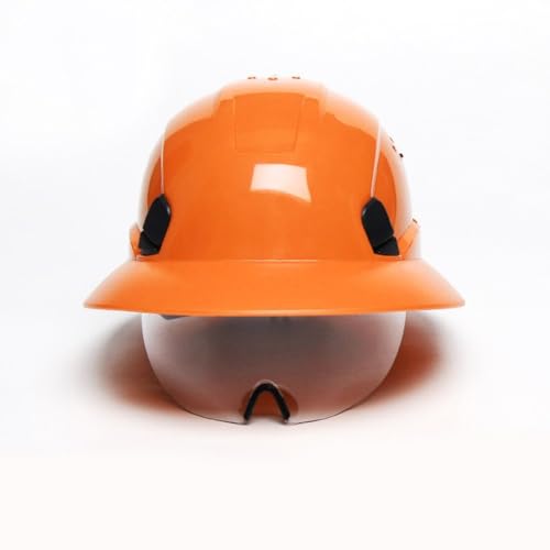 Casco de seguridad de ABS ventilado y ligero con diseño ajustable para industria 4