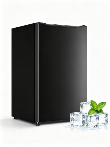 3.2 Cu.ft Upright Mini Freezer for Small Spaces