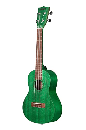 Kala KA-MRT-GRN-C – Ukulélé Concert Green Stained Meranti - Les Beatles, Paul McCartney, John Lennon, RIngo Starr, George Harrison Kala KA-MRT-GRN-C - Ukulélé Concert Green Stained Meranti – Image 5