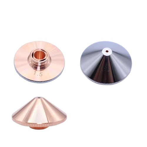 10pcs/lot aser Nozzle Single Double Layer Dia.28mm Caliber 0.8-5.0 P0591-571-0001 for WSX Fiber Laser Cutting Head(3.5mm,Single Layer)