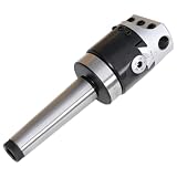 Mengtu MT3 Bohrkopf 40 Cr-Stahl 50 mm Präzision 0,01 mm für Fräsmaschine und Bearbeitungszentrum - Schwarz und Silber Model146681