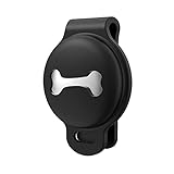 Estilo innovador: esta funda protectora para AirTag 2021 tiene doble cierre antipérdida. La hebilla de silicona es ultra elástica y duradera. Está probado para sobrevivir incluso a un uso riguroso. Simplemente cierra el botón y cierra dos veces con el anillo de goma detrás. Entonces se fijará firmemente al collar de la mascota.