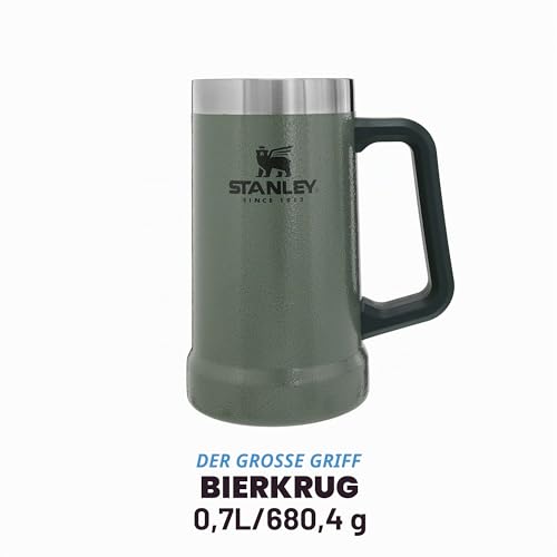 STANLEY 1913 Adventure Vacuum Bierkrug 0.7L - Hammertone Green – Ansicht 3