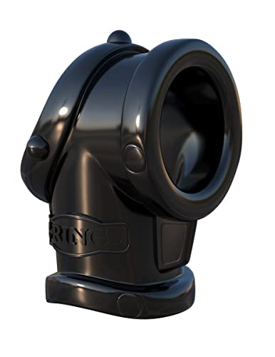 Pipedream Fantasy C-Ringz Cock Pipe with Ball-Stretcher Black 3/3.3 cm