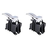 Tassteen 2X Car Door Handle 80670-4X02B Inner Door Handle Right for D40 Ute R51 2005-2013