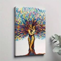 Láminas de árbol colorido para redecorar paredes vacías y pasillos oscuros