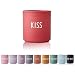 Design Letters Lieblingsbecher Rot KISS | Tasse mit spruch | Personalisierte Geschenke für Lieblingsmensch | Dekorativ Kaffeetasse | Persönlich Geschenk | Kaffeebecher Porzellan