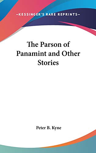 The Parson of Panamint and Other Stories
