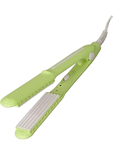 Image of TOLERANCE (NOVA) AT-8006A Women's MINI hair Crimper Styler Machine Best Hair Styler (Green),