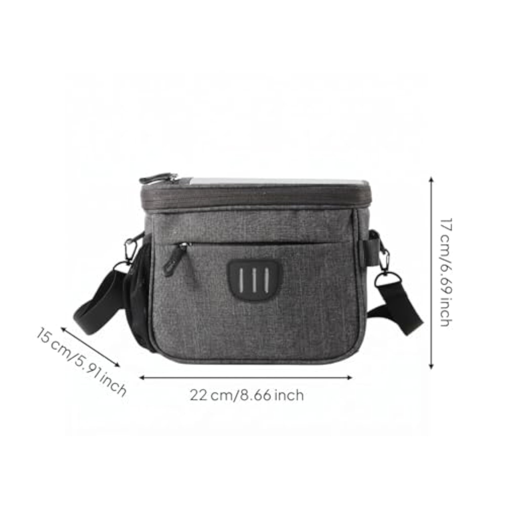 Transparent Window Bike Front Handlebar Bag