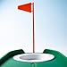 Lunarthos Golf Putting Practice Cup with Flag, Portable Indoor Outdoor Training Aids for Yard Garage Office