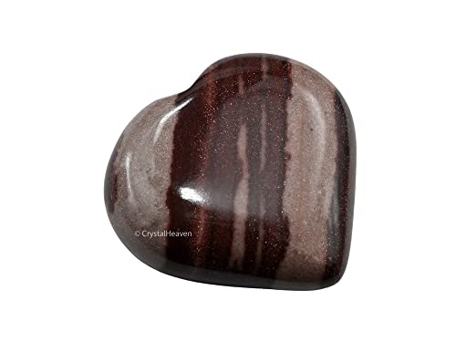 Image of Narmada Shiva Lingam Crystal Heart Palm Pebbles Stones for Anxiety Stress Relief Massage - AAA Grade Original Healing Gemstone Agate Heart Palm Stone for Yoga Meditation Spiritual