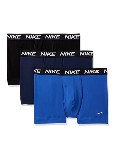 Nike Men's All Day Cotton Stretch Trunk W/Fly Underwear (3-Pack)