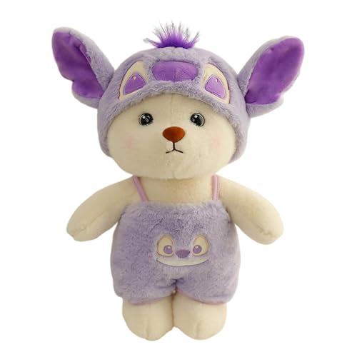 Image of Storescent Soft Toys for Kids - Stuffed Animal Plush Soft Toy for Boys & Girls | Plushie Toy Bear with Snoopy Cloth 30cm