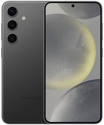 Samsung Galaxy S24 5G Smartphone Dual-SIM RAM 8 GB / Interner Speicher 256 OLED-Display 6.2" 2340 x 1080 Pixel 120 Hz Triple-Kamera 50 MP 12 10 front camera Onyx Black - 2