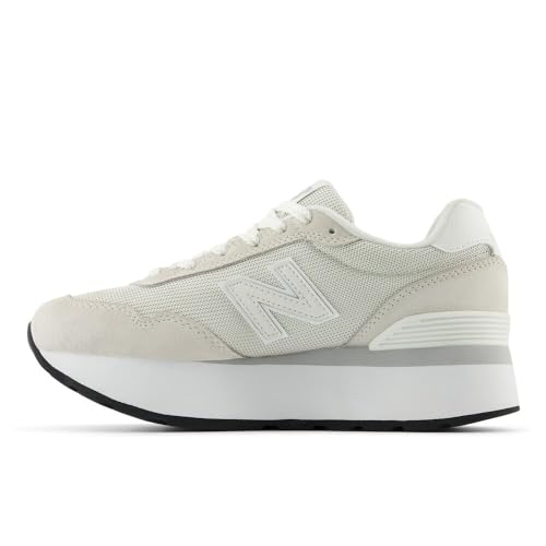 New Balance Women's 515H V1 Sneaker, White/White, 9 M