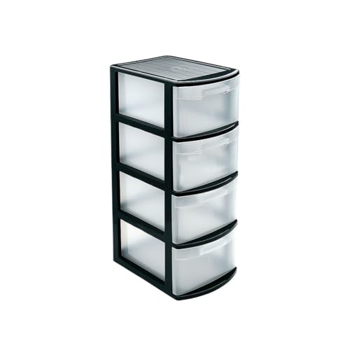 Commode sol 4 tiroirs gain de place pour organiser les petits espaces - 2