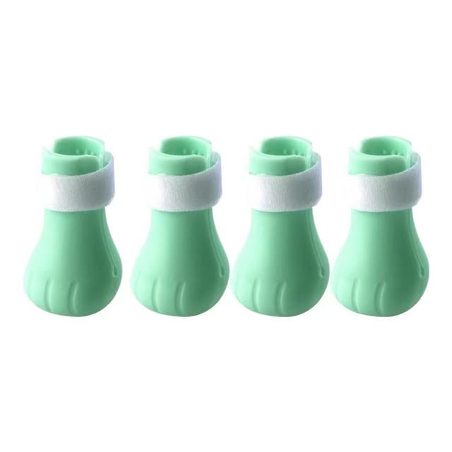 LUNLUN Washing Cat Feet Set Hug Cat Anti-scratch Biting Gloves Artifact Cat Claw Set Dog Nail Set Cat Bath Cat Shoes Cat Bag (Color : Green)