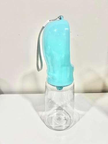 TravelPet Dog Water Bottle, Leak-Proof Portable Dispenser, 500 ml, Pink/Green/Blue (Blue, ONE Size) - Image 3