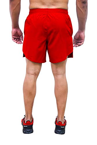 Image of DECISIVE Fitness Ultra Thin Running Sport Synthetic Short- Royal Blue