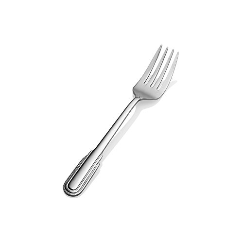 Bon Chef S2407 Stainless Steel 18/8 Empire Salad/Dessert Fork, 7-5/32