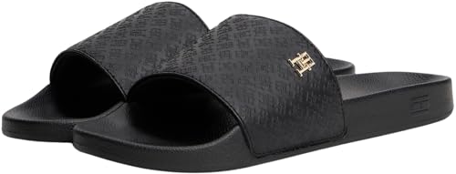 Tommy Hilfiger Claquettes Femme Monogram Élégantes - vue 3