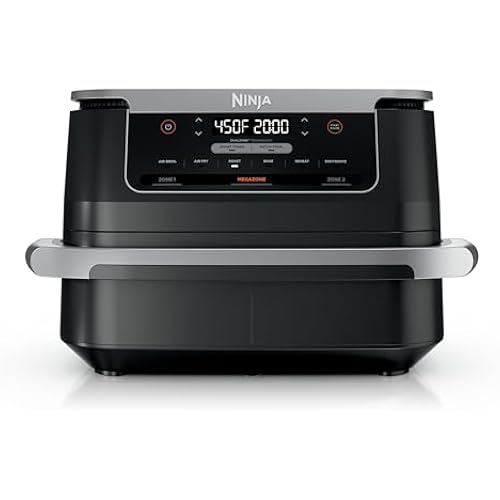 Ninja Foodi Air Fryer, 7 Qt MegaZone, 6-in-1, Black, DZ071
