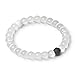 Lokai Beaded Bracelets for Women & Men, Classic Clear Style - Mental Health Awareness Bracelet Encourages Mental Wellness Slides-On for Comfortable Fit - Silicone Stretch Bead Bracelet Jewelry