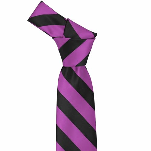 Image of tiemart Men's Striped Tie Standard Length