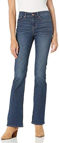 Signature by Levi Strauss & Co. Gold Label Women's Totally Shaping Bootcut Jeans, Blue Laguna, 8