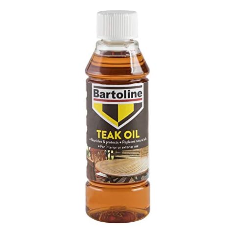 Bartoline Teak Oil 250ml Wood Preserver Cover